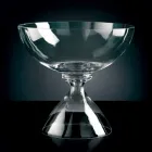 Vaso Decorativo in Vetro Soffiato Lavorato Artigianalmente in Italia - Serena Viadurini