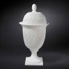 Vaso Elegante per Interni in Ceramica Lavorata a Mano Made in Italy - Napoleone Viadurini
