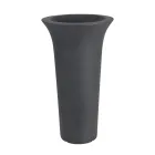 Vaso Fioriera da Giardino Rotondo in Polietilene Made in Italy - Tremont Viadurini