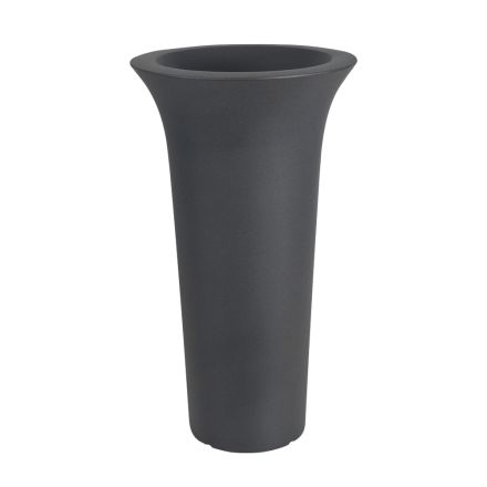 Vaso Fioriera da Giardino Rotondo in Polietilene Made in Italy - Tremont Viadurini