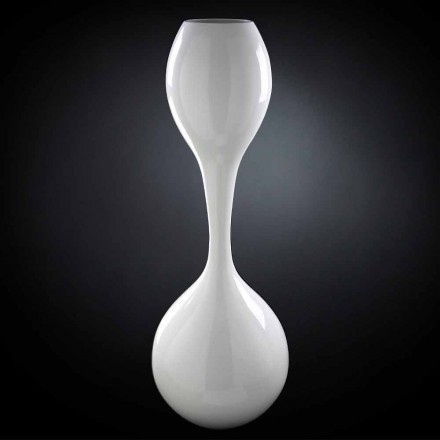 Vaso Moderno da Interno in Ceramica Lavorata a Mano Made in Italy - Clarissa Viadurini