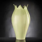 Vaso Ornamentale Moderno in Ceramica Colorata Lavorata a Mano in Italia - Onice Viadurini