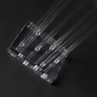 Vaso per Interni in Plexiglass Trasparente Realizzato in Italia - Fortunato Viadurini