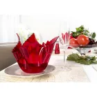 Vaso Plexiglass Colorato Drappeggiato Riciclabile 2 Pezzi 2 Misure - Gabria Viadurini