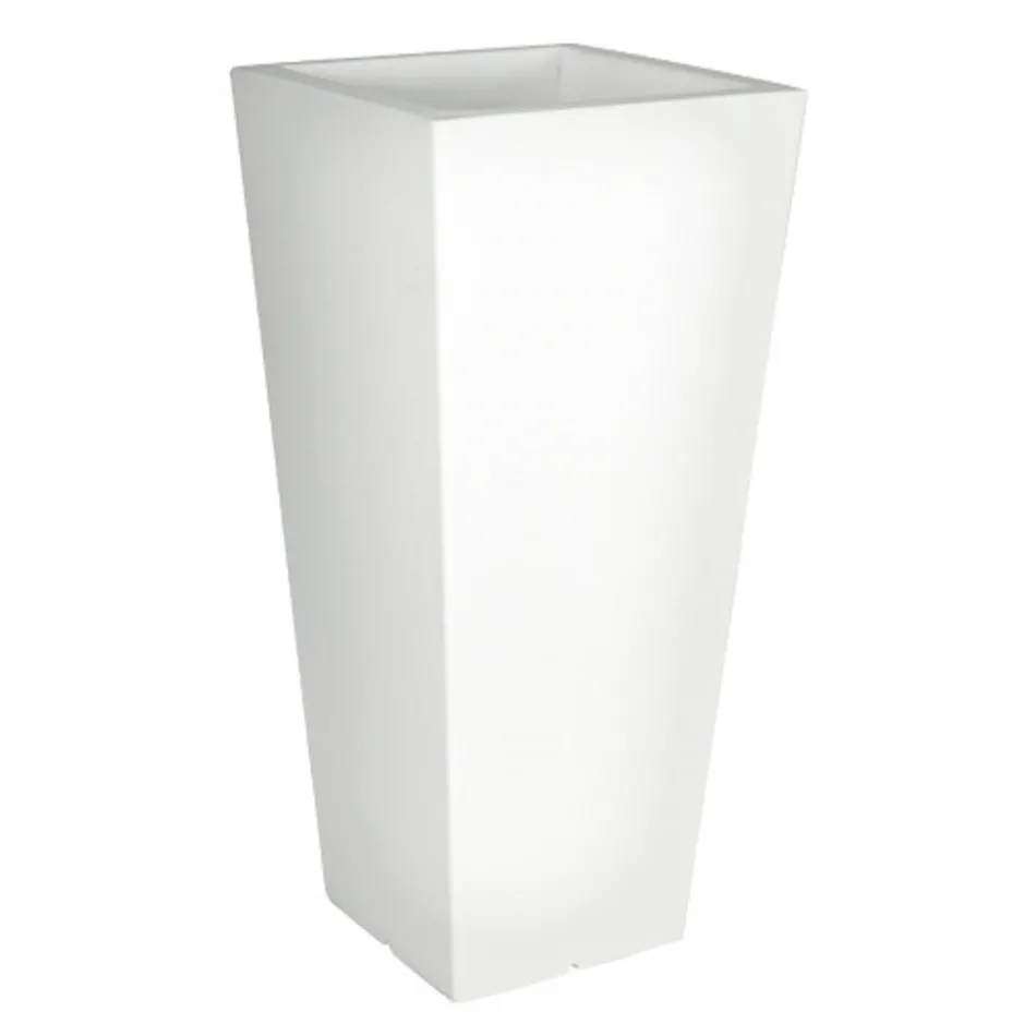 Vaso Quadrato da Giardino Colorato Fluo e con Luce Made in Italy - Avanas Viadurini