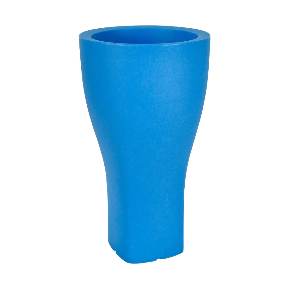 Vaso Rotondo Colorato da Giardino in Polietilene Made in Italy - Tremont Viadurini