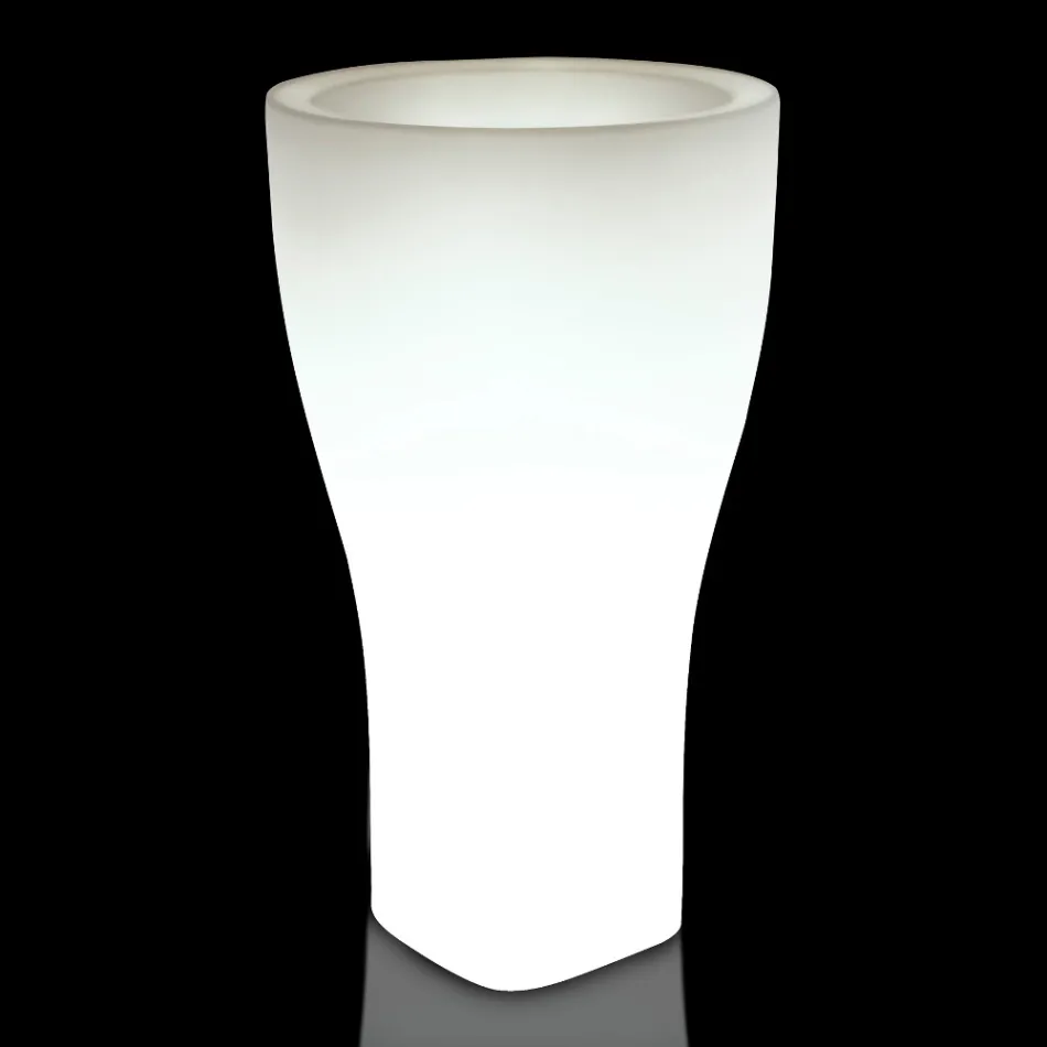 Vaso Rotondo Colorato da Giardino in Polietilene Made in Italy - Tremont Viadurini