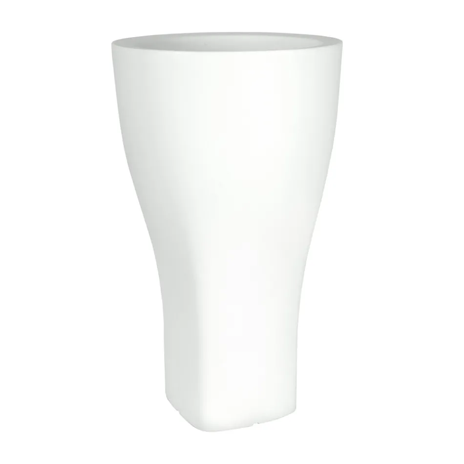 Vaso Rotondo Colorato da Giardino in Polietilene Made in Italy - Tremont Viadurini