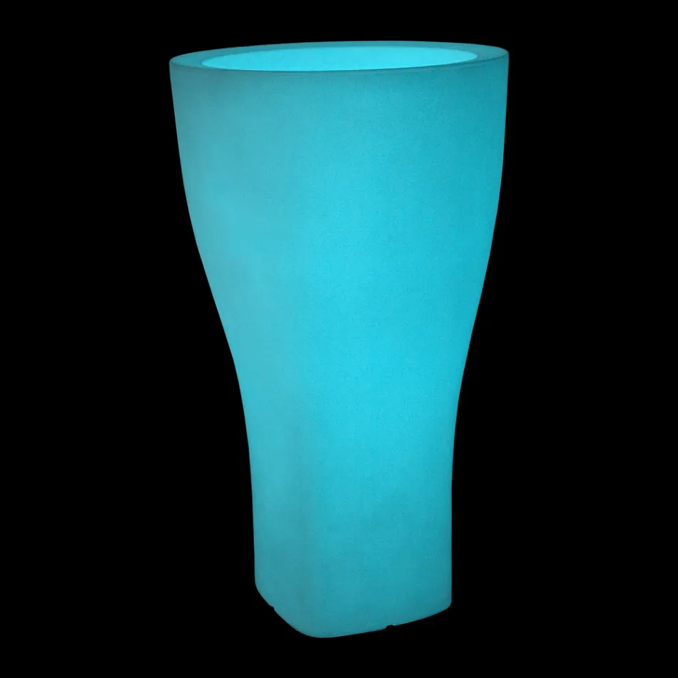 Vaso Rotondo Colorato da Giardino in Polietilene Made in Italy - Tremont Viadurini