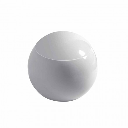 Vaso WC di Design a Sfera Fatto in Italia in Ceramica Fanna Viadurini