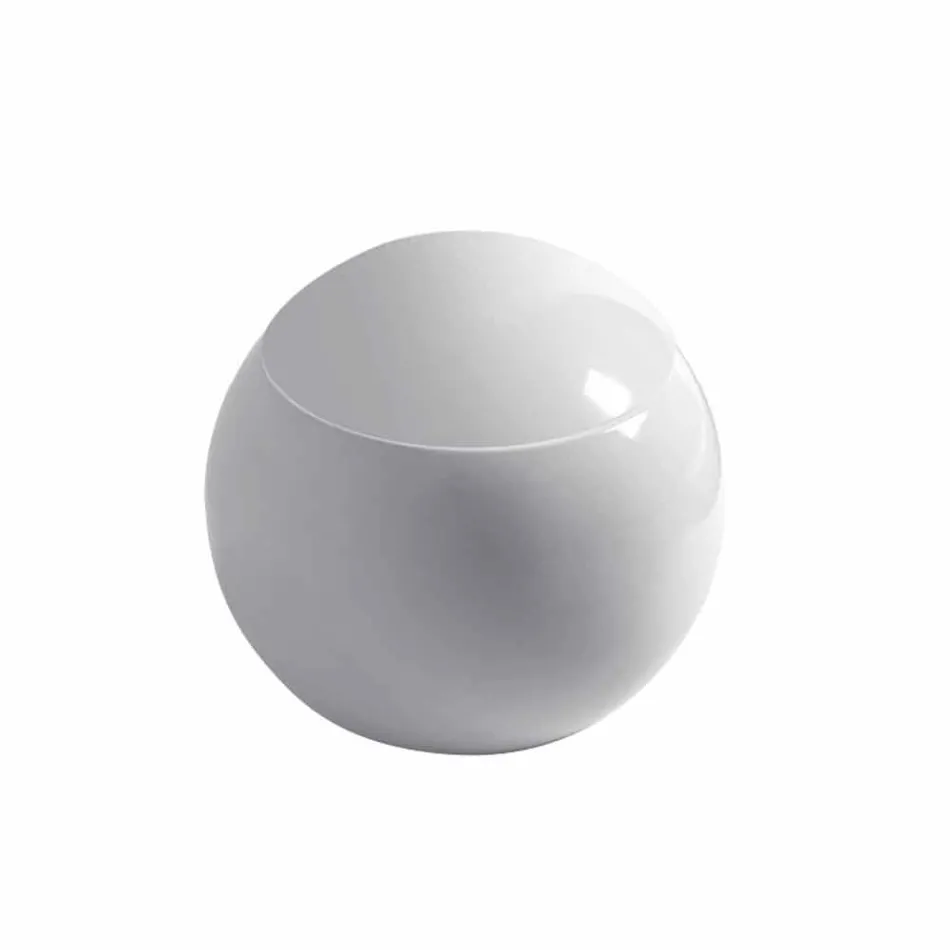 Vaso WC di Design a Sfera Fatto in Italia in Ceramica Fanna Viadurini