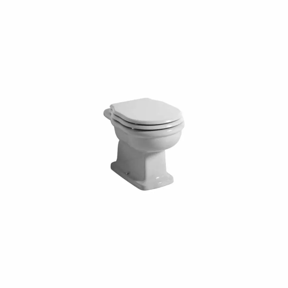 Vaso WC in ceramica design moderno con scarico a parete Style Viadurini