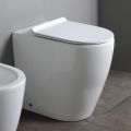 Vaso Wc Rimless e Sedile Soft Close Termoindurente in Ceramica - Oleandro