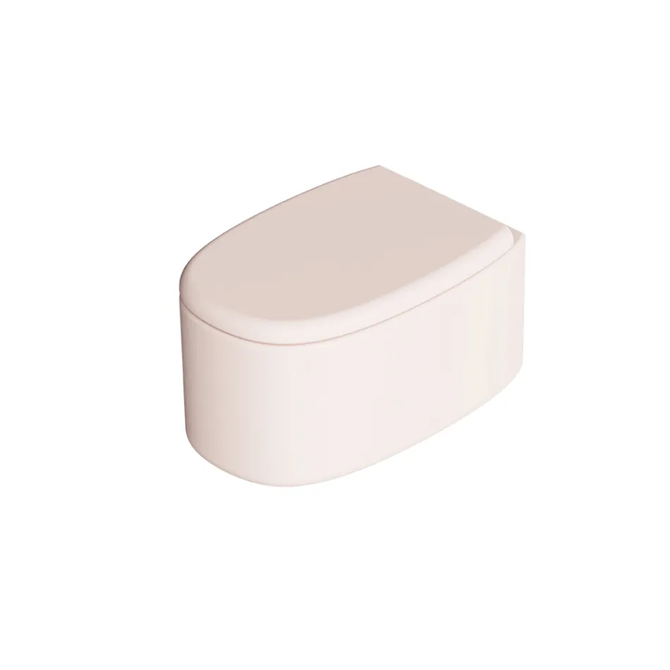 Vaso WC Sospeso in Ceramica di Diversi Colori Made in Italy - Ragazza Viadurini