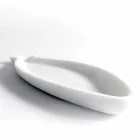 Vassoio da Cucina in Marmo Bianco di Carrara Fatto a Mano in Italia - Fish Viadurini