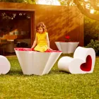 Vondom Agatha fioriera di design moderno esterno polietilene colorata Viadurini