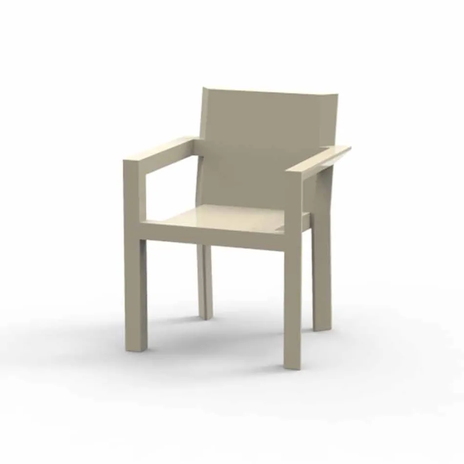 Vondom Frame sedia con braccioli da esterno di design moderno Viadurini