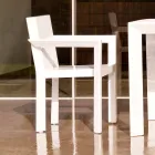 Vondom Frame sedia con braccioli da esterno di design moderno Viadurini