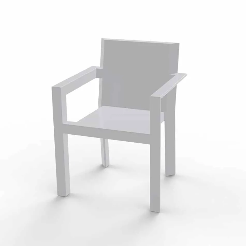 Vondom Frame sedia con braccioli da esterno di design moderno Viadurini