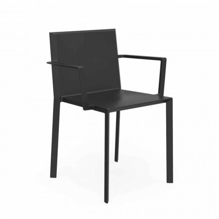 Vondom Quartz sedia con braccioli da giardino di moderno design Viadurini