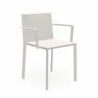 Vondom Quartz sedia con braccioli da giardino di moderno design Viadurini