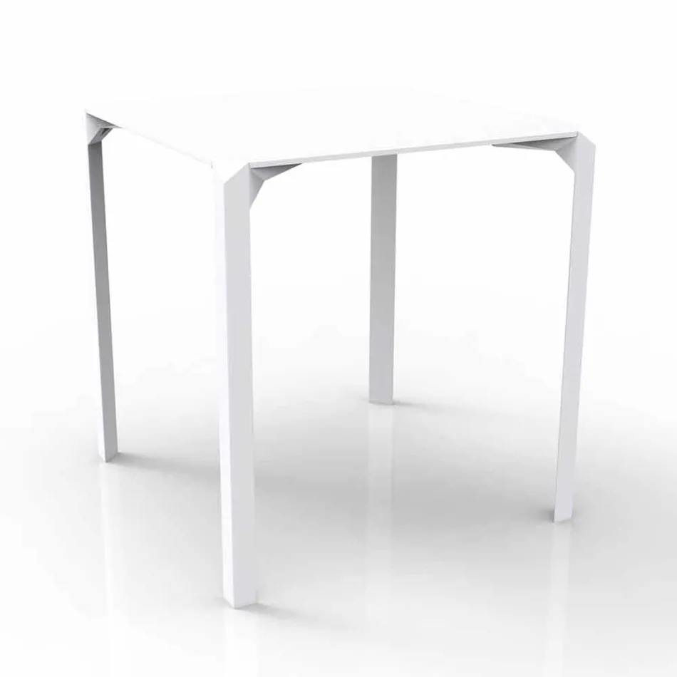 Vondom Quartz tavolo quadrato da esterno di moderno design Viadurini