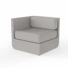 Vondom Ulm composizione salotto da giardino di design taupe Viadurini