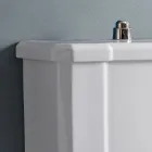 Water Monoblocco Vintage in Ceramica Bianca con Cassetta Made in Italy – Marwa Viadurini